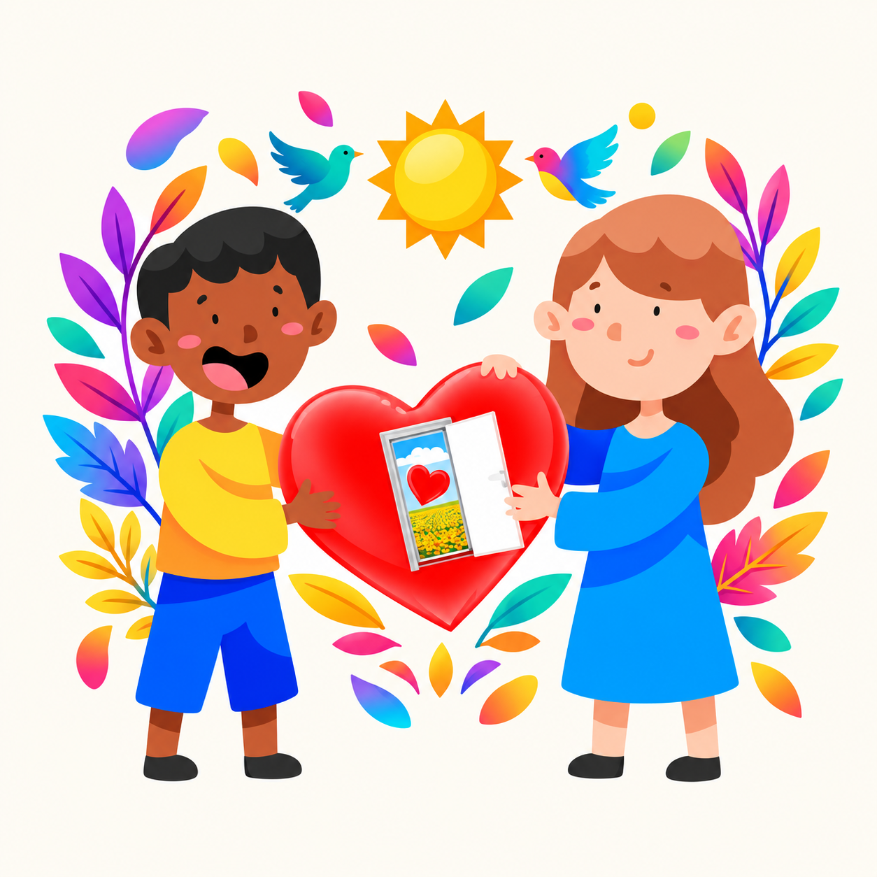 Logo ilustrado de Cea Corazón Abierto